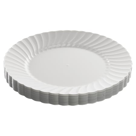 Wna Classicware, Plates, Plastic, White, PK180 WNA RSCW91512W